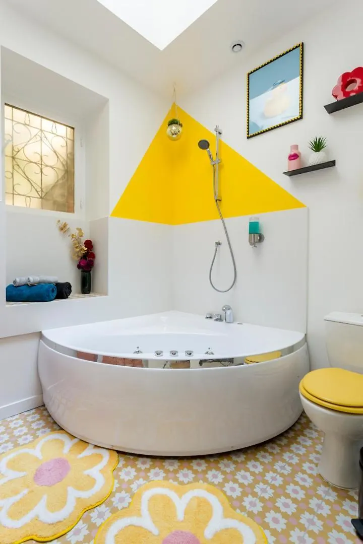 Relais Cocorico - Cocon Proche Tour Eiffel Avec Baignoire Balneo Daire Paris